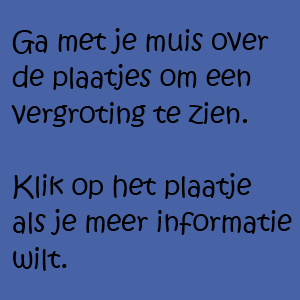 Ga met je muis over de plaatjes om een vergroting te zien. Klik op de plaatjes als je meer informatie wilt